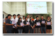 งานมอบรางวัลการประกวดคลิปวีดีโอสุขแท้ด้วยปัญญา
