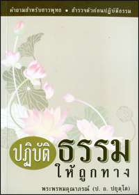 ปฏิบัติธรรมให้ถูกทาง